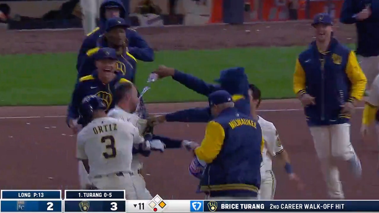 Brice Turang's Clutch Bunt: Brewers Defeat Royals In Walk-Off Thriller Brice Turang's Clutch Bunt: Brewers Defeat Royals In Walk-Off Thriller
