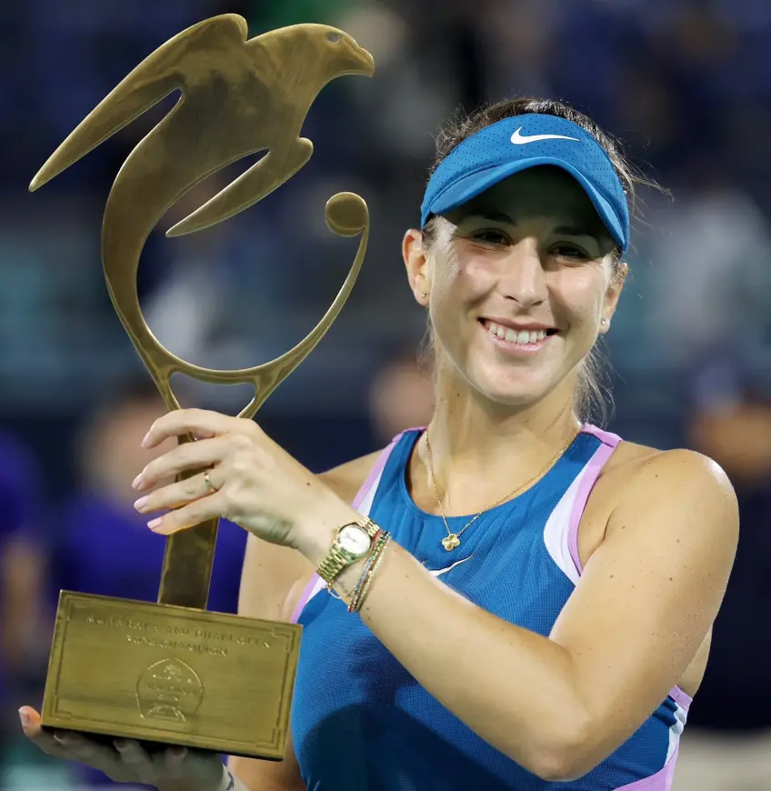 Dominant Bencic Claims Abu Dhabi Open Title