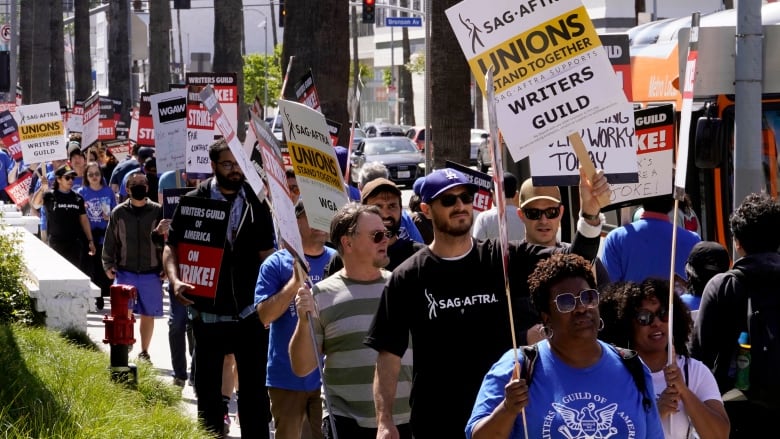 Double Trouble In Hollywood: Writers And Actors On Strike Double Trouble In Hollywood: Writers And Actors On Strike