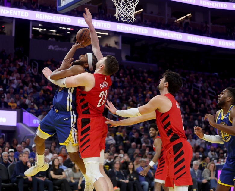 Hield And Payton Power Warriors Past Blazers With Strong Bench Performances Hield And Payton Power Warriors Past Blazers With Strong Bench Performances