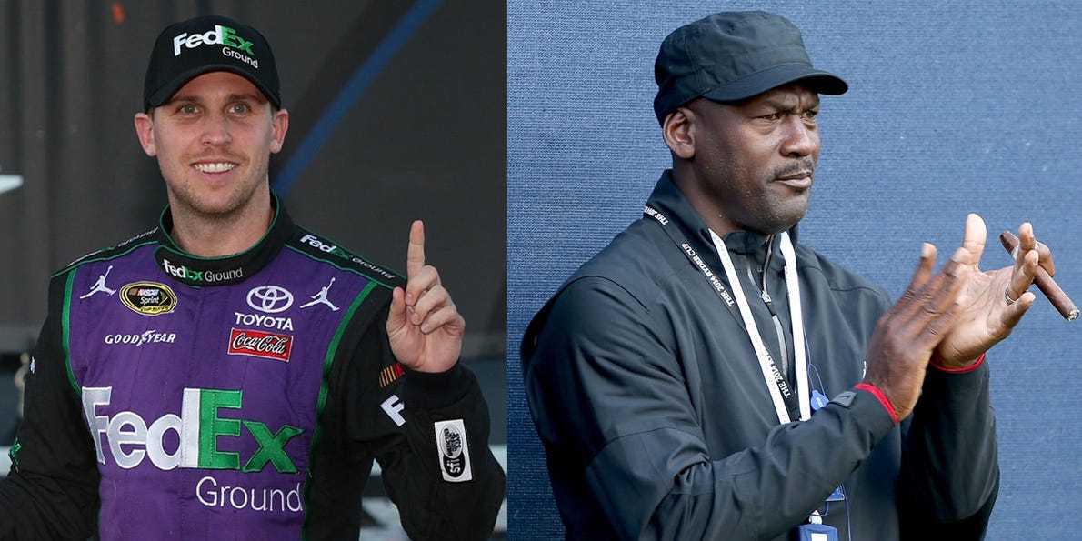 Michael Jordan's Support For Denny Hamlin: Michael Jordan's Support For Denny Hamlin: