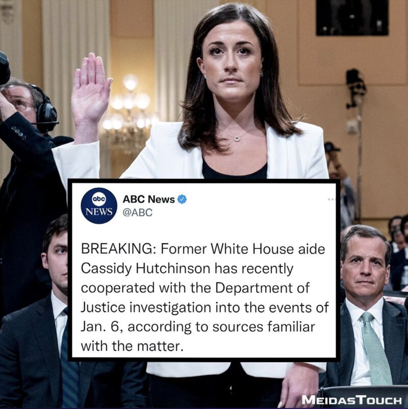 New Memoir From Cassidy Hutchinson, Key Witness At January 6th Hearings New Memoir From Cassidy Hutchinson, Key Witness At January 6th Hearings