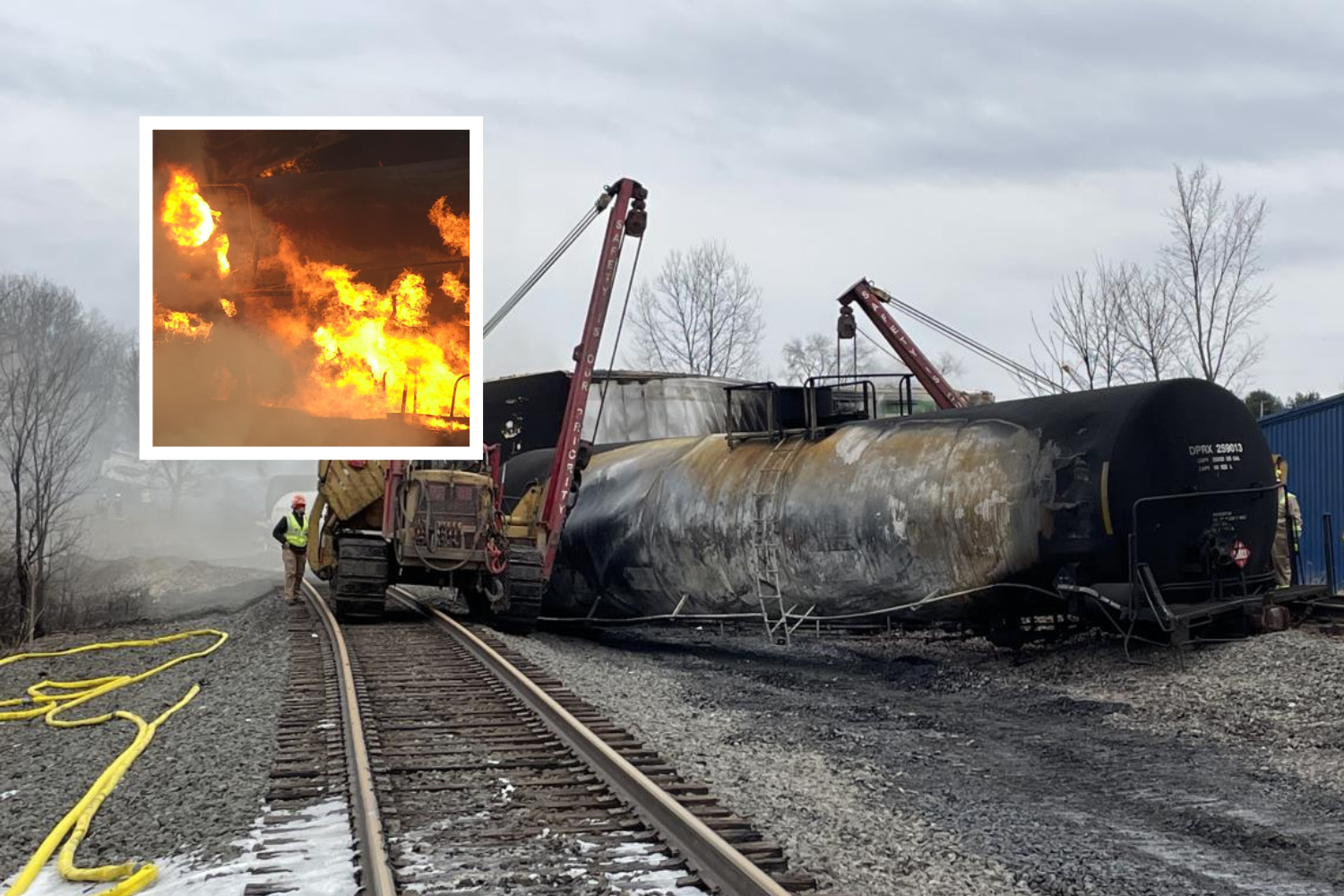 Ohio Train Derailment: Toxic Chemical Lingering In Buildings For Months Ohio Train Derailment: Toxic Chemical Lingering In Buildings For Months