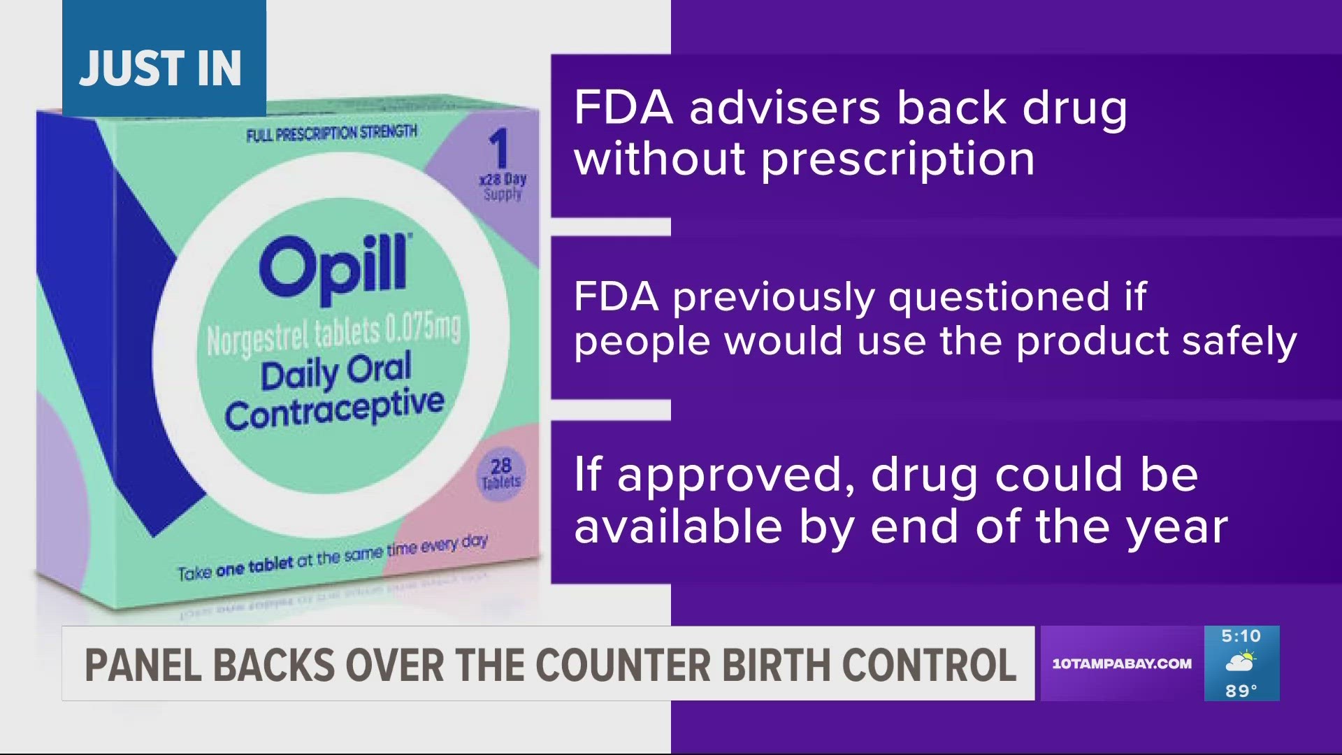 Over-the-Counter Birth Control: A Post-Roe Game Changer? Over-the-Counter Birth Control: A Post-Roe Game Changer?