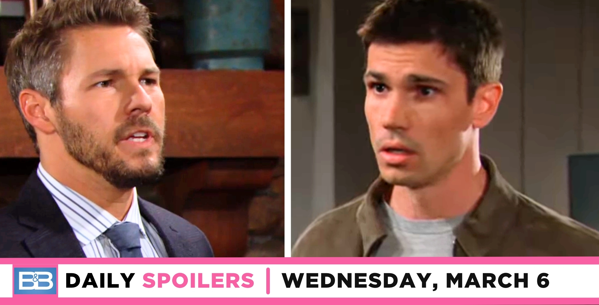 The Bold And The Beautiful: February 20th Spoilers - Steffy Comforts Liam, Poppy Warns Finn